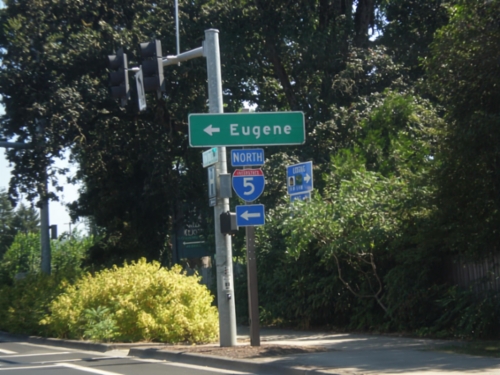 Row River Road East at I-5 North