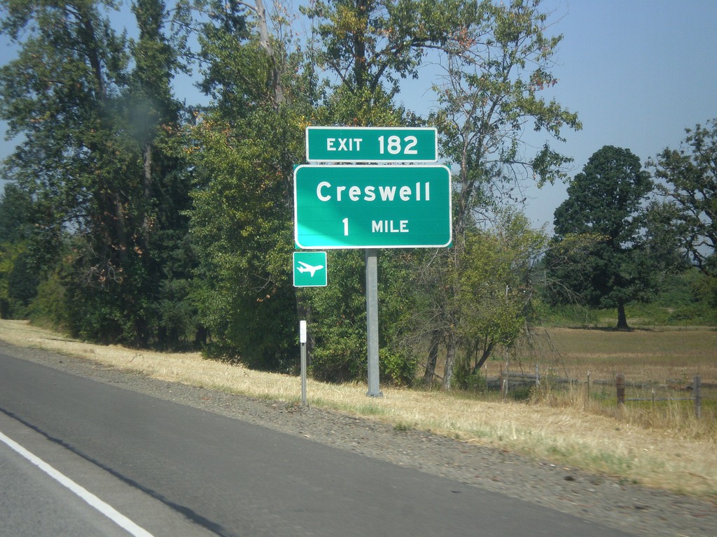 I-5 North - Exit 182