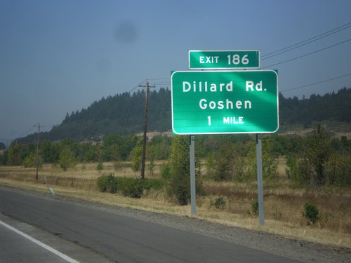 I-5 North - Exit 186