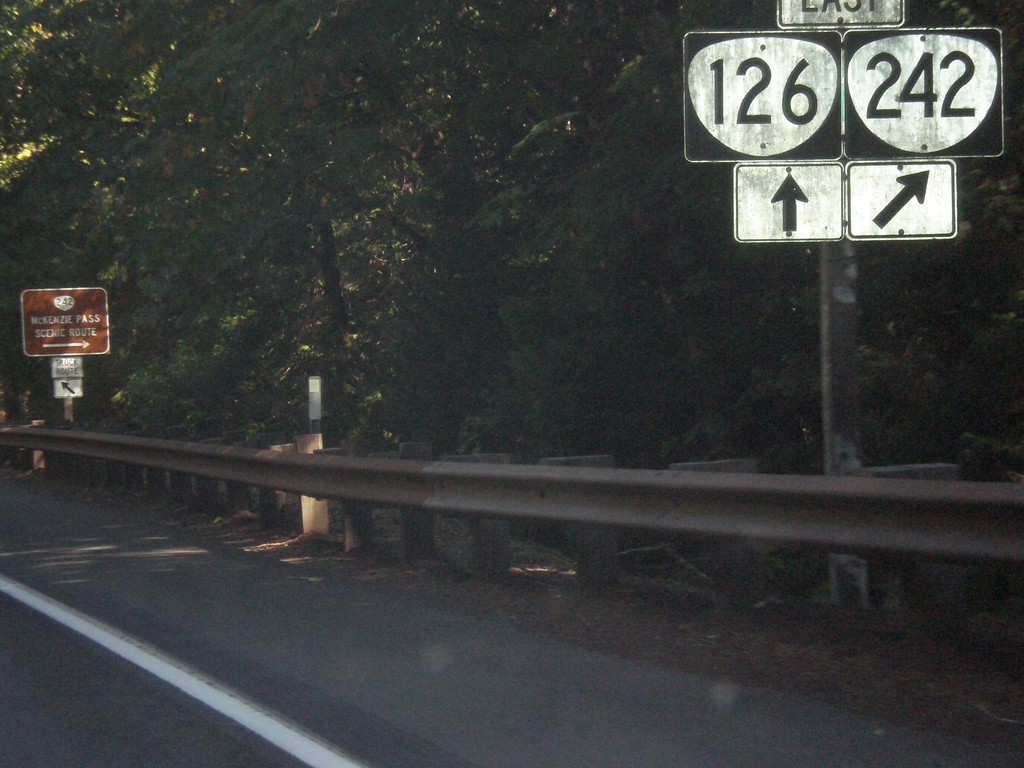 OR-126 East at OR-242