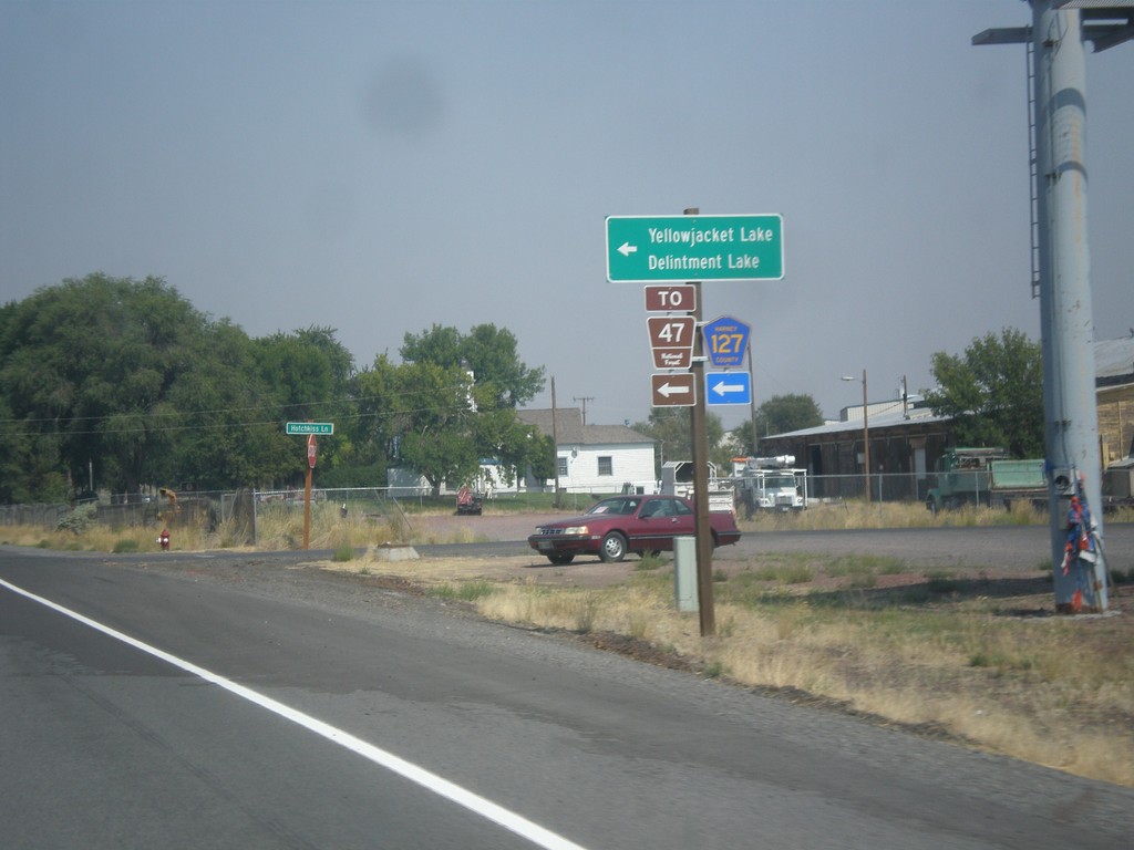 US-20 East/US-395 North - Hines Logging Road