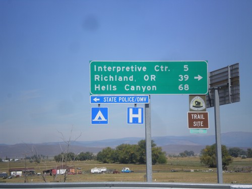 I-84 East (Exit 302) Off Ramp at OR-86