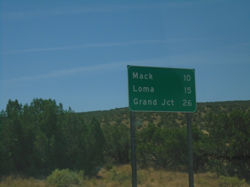 I-70 East - Distance Marker