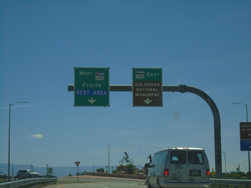 I-70 East Exit 19 Offramp at CO-340