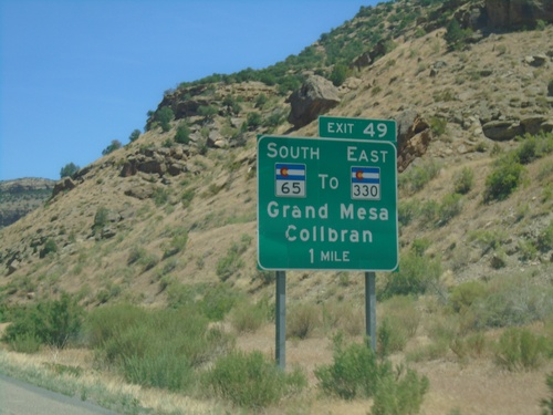 I-70 East - Exit 49