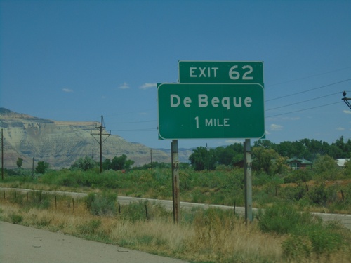 I-70 East - Exit 62