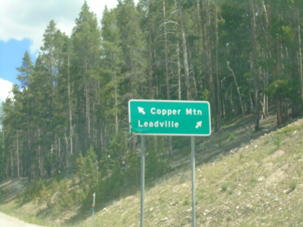 US-24 East at CO-91 North