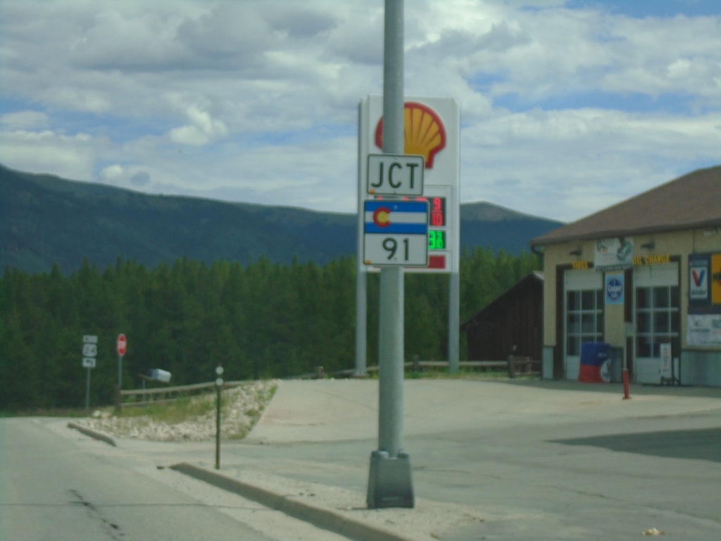 US-24 West Approaching CO-91