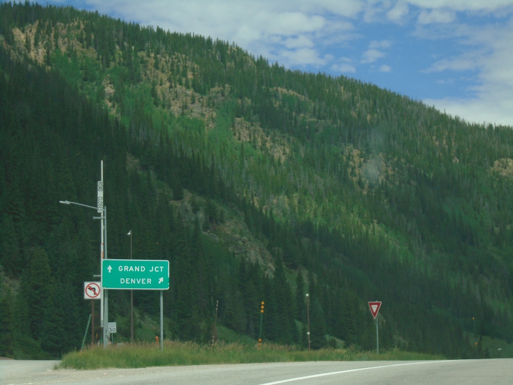 End CO-91 North at I-70/US-6