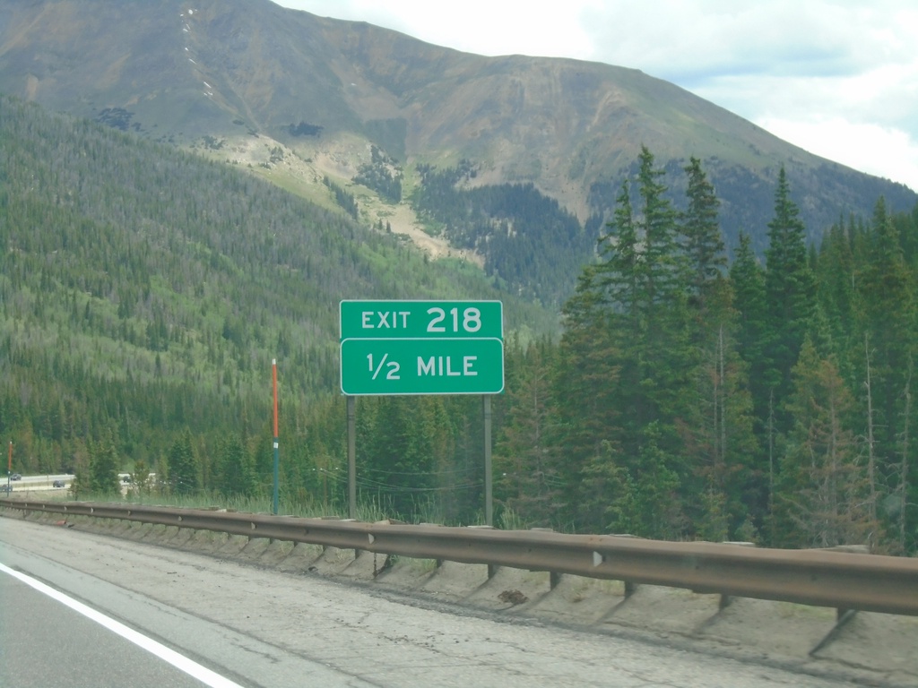 I-70 East - Exit 218