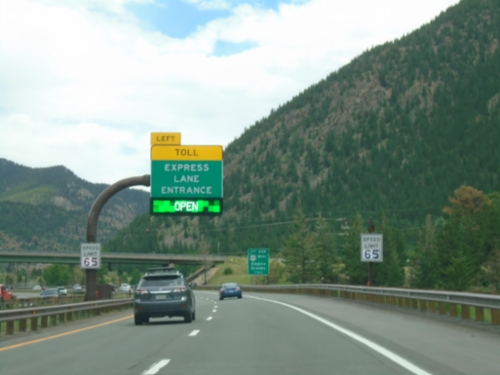 I-70 East - Express Toll Lanes