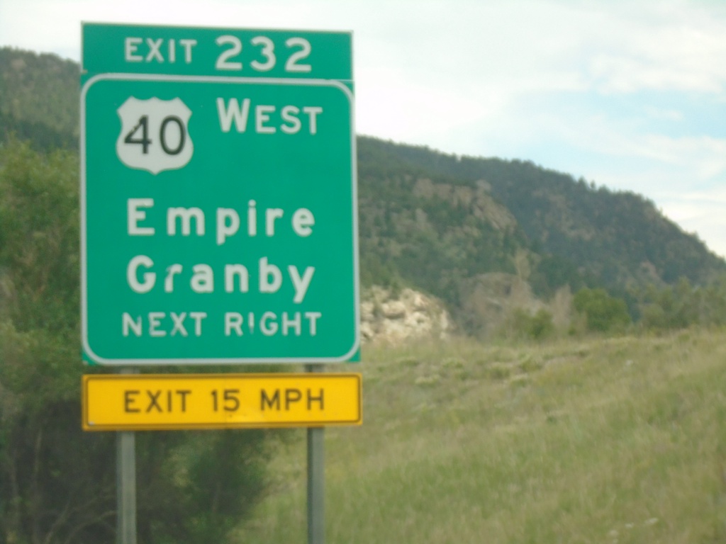 I-70 East - Exit 232