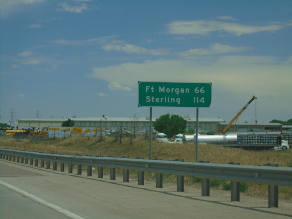 I-76 East - Distance Marker