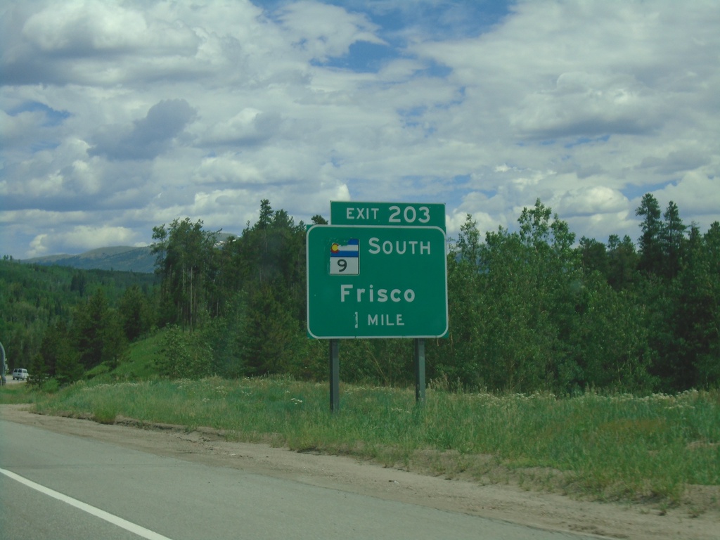 I-70 East - Exit 203