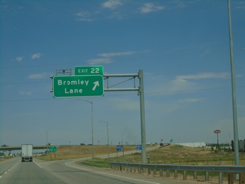 I-76 East - Exit 22