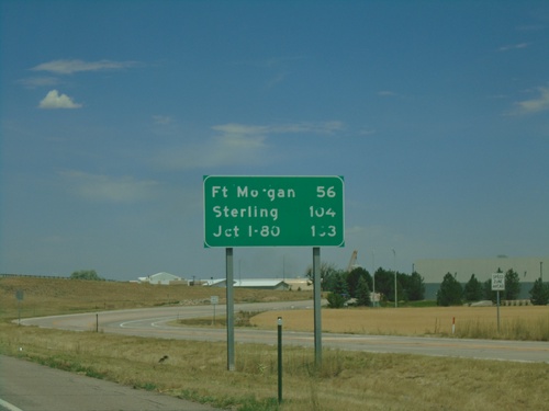 I-76 East - Distance Marker