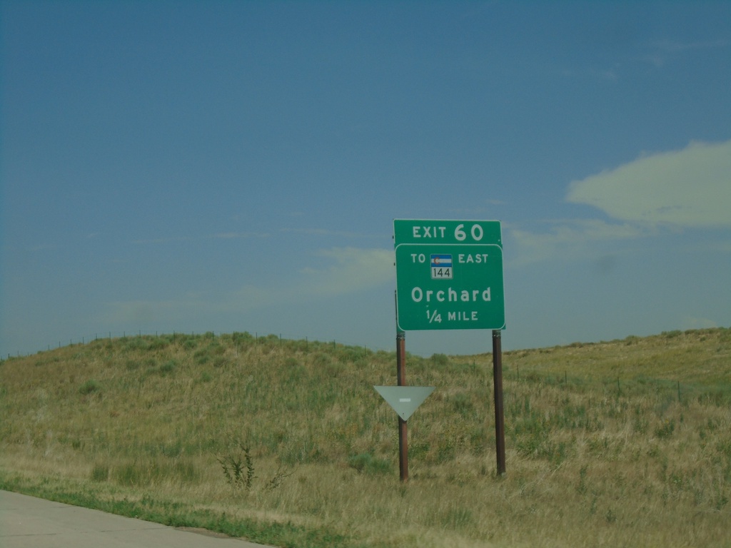 I-76 East - Exit 60