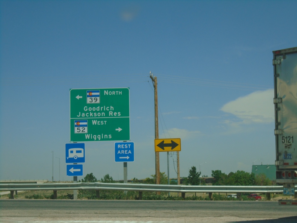 I-76 East - Exit 66A Offramp at CO-39/CO-52