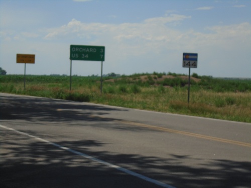 CO-144 West - Distance Marker