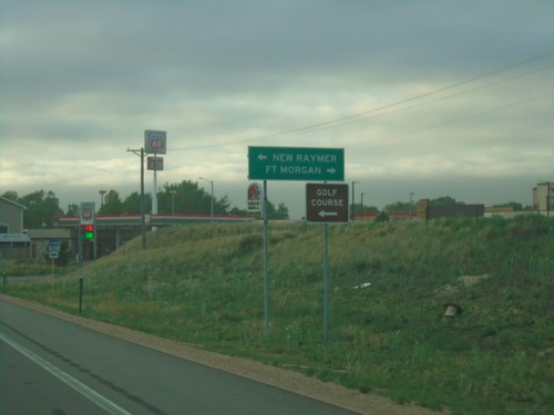 I-76 East - Exit 80 Offramp at CO-52