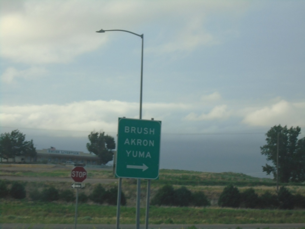 I-76 East - Exit 92 Offramp at BL-76/US-6