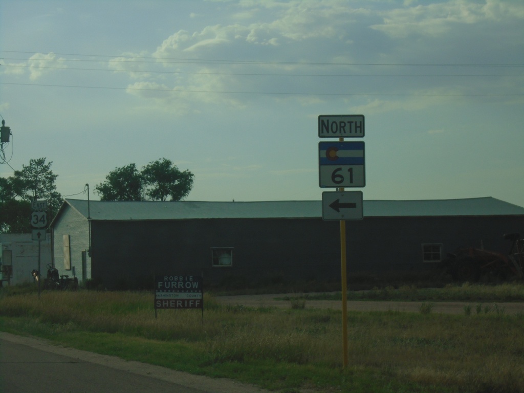 US-34 East at CO-61 North