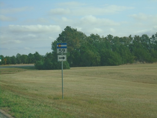 CO-59 North - Yuma County