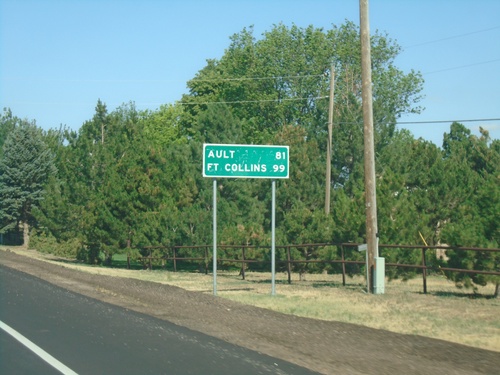 CO-14 West - Distance Marker