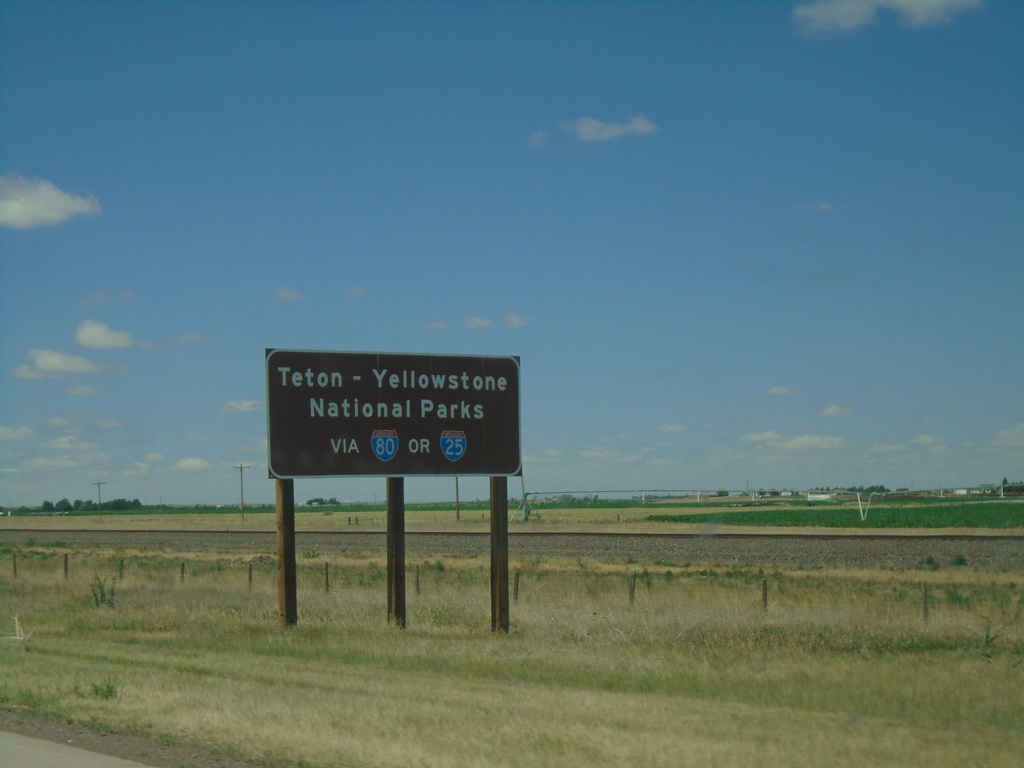 I-80 West - Teton - Yellowstone National Parks