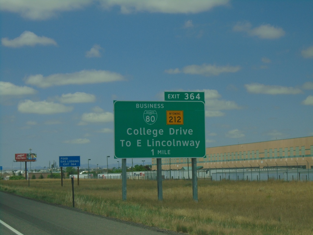 I-80 West - Exit 364