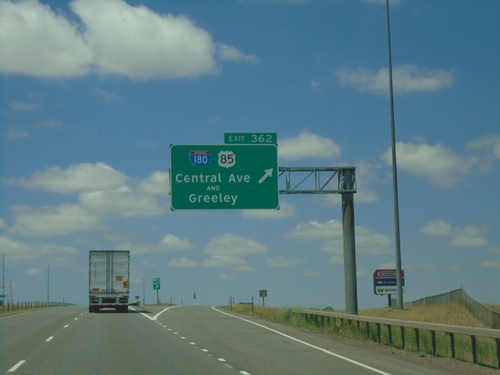 I-80 West - Exit 362