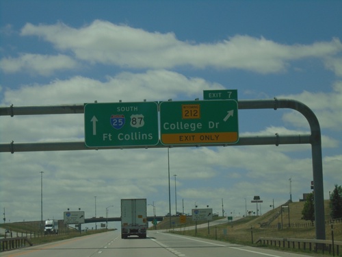 I-25 South - Exit 7