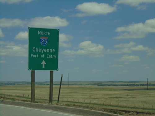 High Plains Road Roundabout At I-25 Onramp