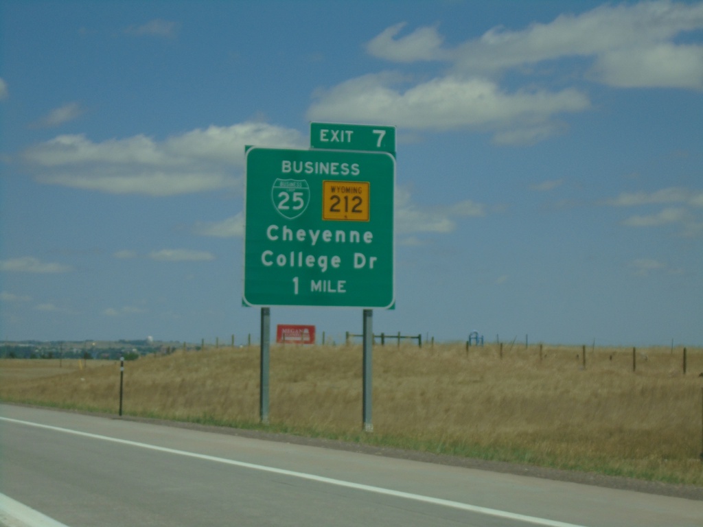 I-25 North - Exit 7