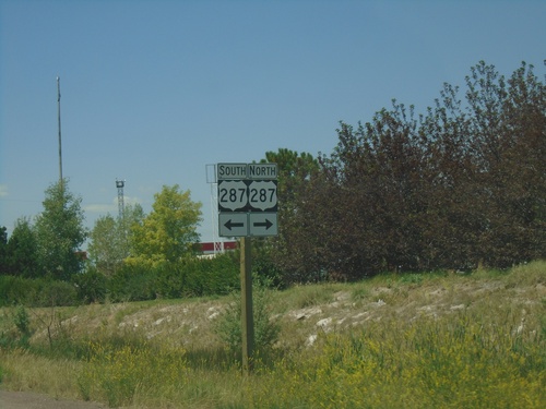 I-80 West - Exit 313 Offramp at US-287