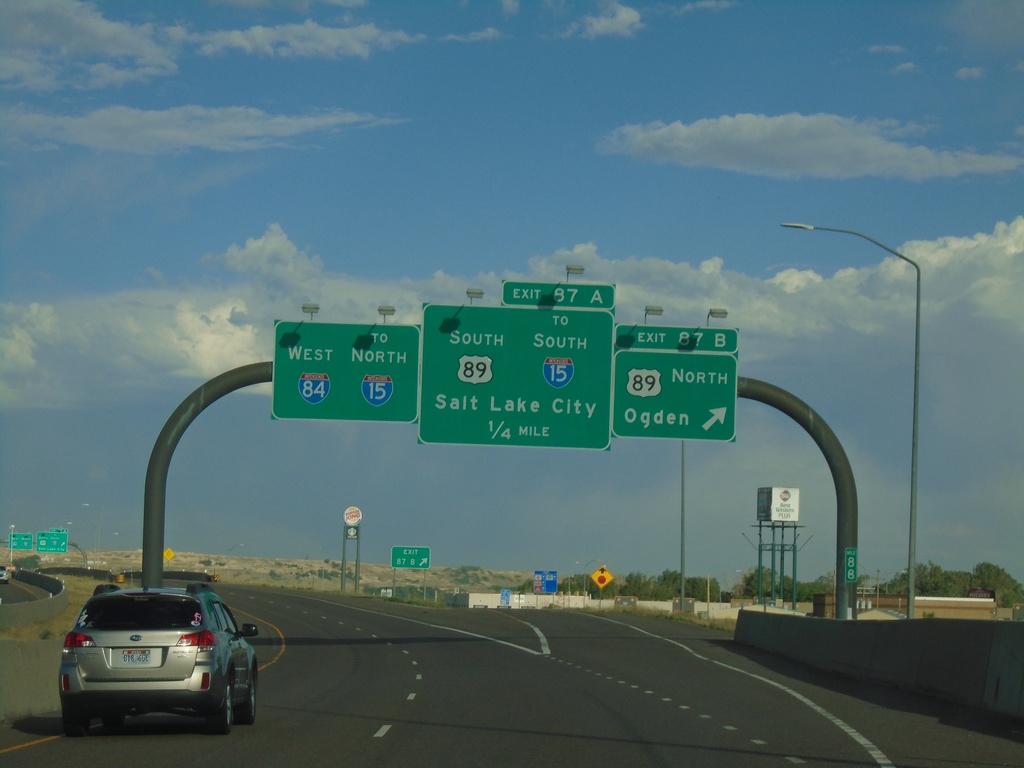 I-84 West - Exits 87A and 87B