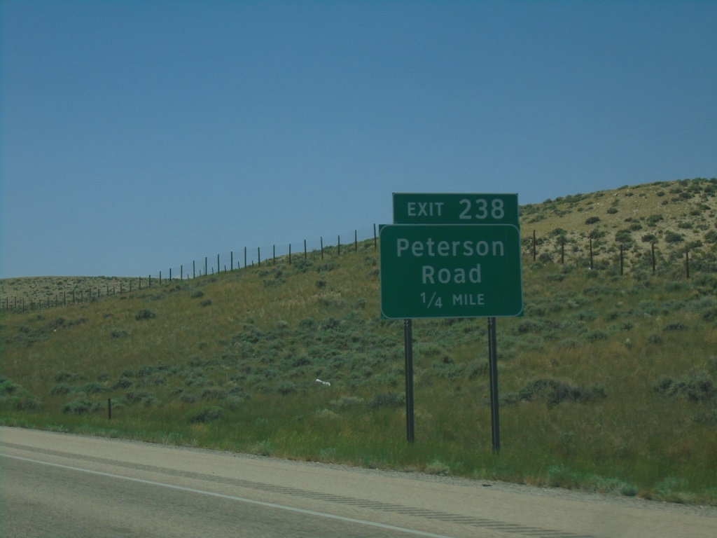 I-80 West - Exit 238