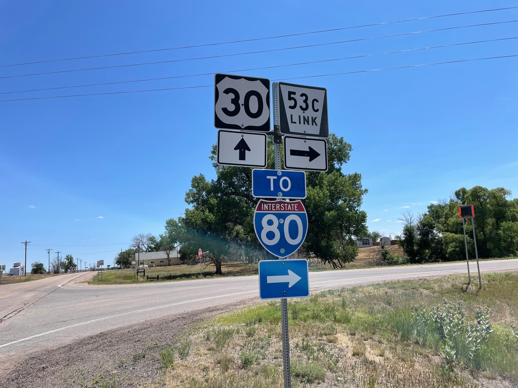 US-30 East at NE-53C Link South