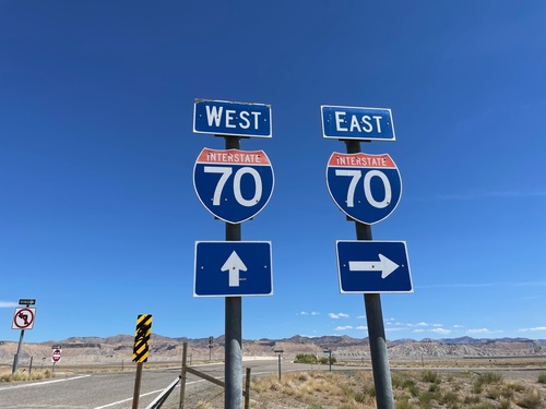 Yellowcat Road at I-70 - Grand County