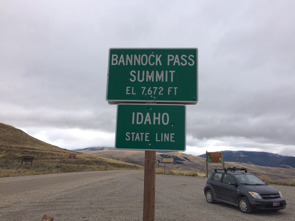 ID-29 West - Bannock Pass - Idaho State Line