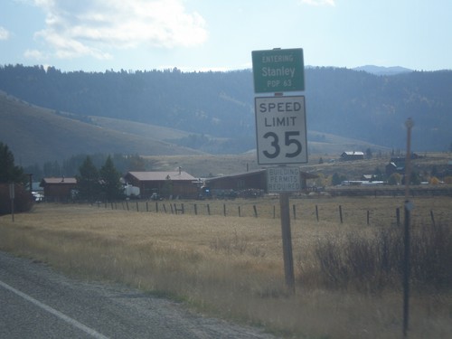 ID-21 East - Entering Stanley