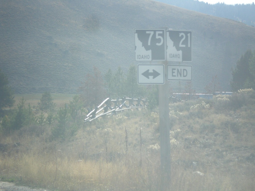 End ID-21 East at ID-75