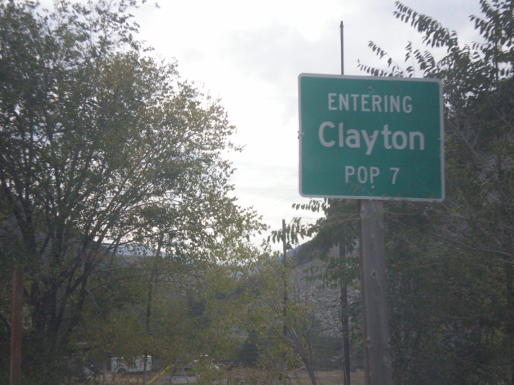 ID-75 North - Entering Clayton