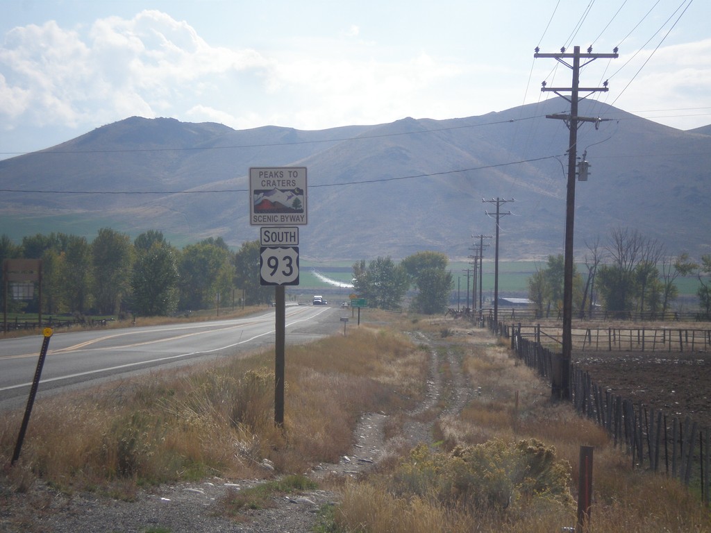 US-93 South - Peaks To Craters Scenic Byway