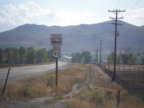 US-93 South - Peaks To Craters Scenic Byway