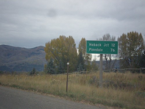 US-26 West - US-89/US-189/US-191 South - Distance Marker