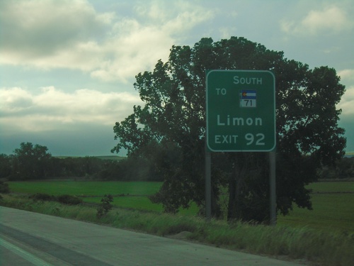 I-76 East - Exit 92