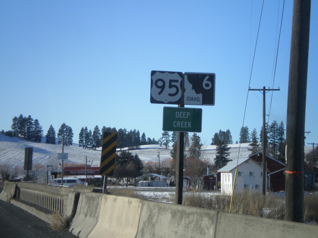 US-95 South/ID-6 West - Deep Creek