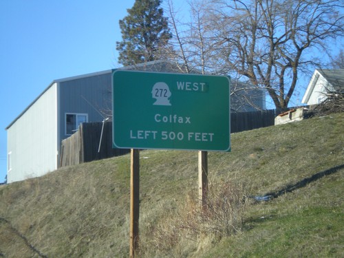 WA-27 North Approaching WA-272 West