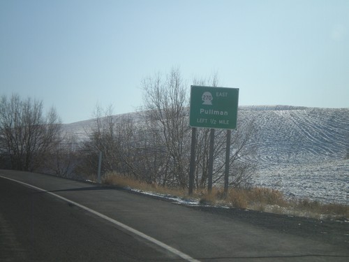 US-195 South Approaching WA-270